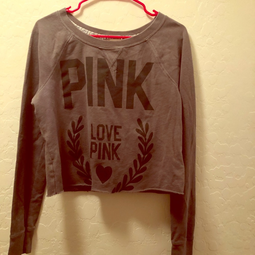 Pink belly sweatshirt